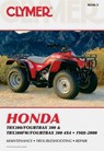 Honda TRX300/Fourtrax 300 & TRX300FW/Fourtrax 300 4x4 (1988-2000) Clymer Repair Manual - Haynes Publishing - 9780892876402