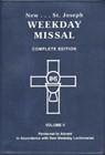 ST JOSEPH WEEKDAY MISSAL (VOL - Catholic Book Publishing & Icel - 9780899429328