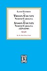 Tryon and Lincoln Counties, North Carolina Land Entries, 1778-1780 - Albert Bruce Pruitt - 9780944992005
