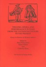 Theatre,Opera,and Performance in Italy from the Fifteenth Century to the Present - Brian Richardson ; Simon A. Gilson ; Catherine Keen - 9780952590163