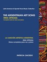The Argentinean Art Song - Patricia Caicedo - 9780981720470