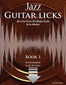 Jazz Guitar Licks - Gareth Evans - 9780992834371