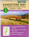 Sandstone Way Cycle Route Map - Northumberland -  - 9780993116100