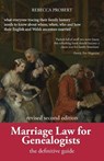 Marriage Law for Genealogists - Rebecca (University of Warwick) Probert - 9780993189623
