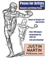 Poses for Artists Volume 1 - Dynamic and Sitting Poses - Justin R. Martin - 9781005732189