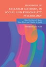 Handbook of Research Methods in Social and Personality Psychology - Harry T. (University of Rochester Reis ; Tessa (New York University) West ; Charles M. (University of Colorado Boulder) Judd - 9781009170116