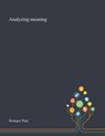 Analyzing Meaning - Paul R Kroeger - 9781013291340
