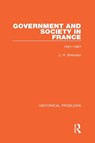 Government and Society in France - J. H. Shennan - 9781032013336