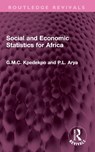 Social and Economic Statistics for Africa - G.M.C. Kpedekpo ; P.L. Arya - 9781032747200