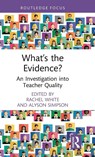 What’s the Evidence? - Rachel White ; Alyson (University of Sydney Simpson - 9781032893952