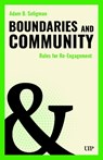 Boundaries and Community - Adam B. Seligman - 9781049805313