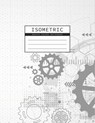 Isometric Graph Paper Notebook: Gear Wheel Mechanism Background 1/4 Inch Equilateral Triangle 3D Graph Paper Engineer Notebook Drafting Paper Isometri - Rosa Studios - 9781073316236