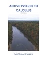Active Prelude to Calculus - Matthew Boelkins - 9781085940856