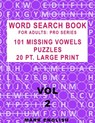 Word Search Book For Adults - Mark English - 9781090709677
