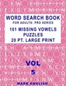 Word Search Book For Adults - ENGLISH,  Mark - 9781091401969