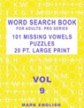 Word Search Book For Adults - Mark English - 9781091834675