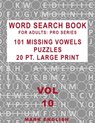Word Search Book For Adults - Mark English - 9781091997653