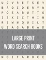 Large Print Word Search Books: 100 Word Search Puzzles and Solutions to Challenge Your Brain Great for Kids, Adults, and Seniors - Nnj Puzzles - 9781098686789