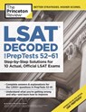 LSAT Decoded (PrepTests 52-61) - The Princeton Review - 9781101919637
