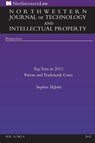 Northwestern Journal of Technology & Intellectual Property, Vol. 10.4 - McJohn et al. - 9781105518119