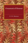 Ornament of Honour - E. H. R. Altounyan - 9781107505155