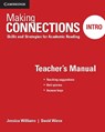 Making Connections Intro Teacher's Manual - Jessica Williams ; David Wiese - 9781107516090