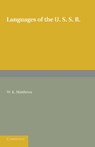 Languages of the USSR - W. K. Matthews - 9781107623552