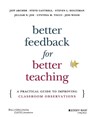 Better Feedback for Better Teaching - Jeff Archer ; Steven Cantrell ; Steven L. Holtzman ; Jilliam N. Joe - 9781118701980