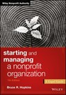 Starting and Managing a Nonprofit Organization - Bruce R. (Member Hopkins - 9781119380191