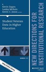 Student Veteran Data in Higher Education - Kevin Eagan ; Lesley McBain ; Kevin C. Jones - 9781119422440