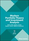 Modern Portfolio Theory and Investment Analysis - Edwin J. (New York University) Elton ; Martin J. (New York University) Gruber ; Stephen J. (Leonard N. Stern School of Business Brown ; William N. (Yale University) Goetzmann - 9781119427292