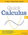 Quick Calculus - Daniel Kleppner ; Peter Dourmashkin ; Norman Ramsey - 9781119743491
