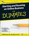 Starting and Running an Online Business For Dummies - Dan Matthews ; Greg Holden - 9781119997825