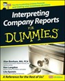 Interpreting Company Reports For Dummies - Ken Langdon ; Alan Bonham ; Lita Epstein - 9781119997870