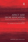 Affect and Legal Education - Caroline Maughan ; Paul Maharg - 9781138247154