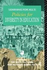 Policies for Diversity in Education - Tony Booth ; Mary Masterson ; Patricia Potts ; Will Swann - 9781138420939