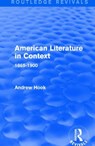 American Literature in Context - Andrew Hook - 9781138691186