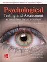 Psychological Testing and Assessment ISE - Ronald Jay Cohen ; W. Joel Schneider ; Renee Tobin - 9781265799731