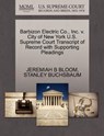 Barbizon Electric Co., Inc. V. City of New York U.S. Supreme Court Transcript of Record with Supporting Pleadings - Jeremiah B Bloom ; Stanley Buchsbaum - 9781270555766
