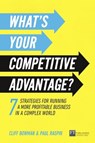 What's Your Competitive Advantage? - Cliff Bowman ; Paul Raspin - 9781292259390