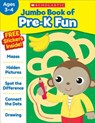 Jumbo Book of Pre-K Fun Workbook - Scholastic Teaching Resources - 9781338169430