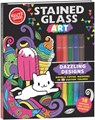 Stained Glass Art: Dazzling Designs (Klutz Activity Book) - Klutz Press - 9781338745290