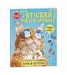 STICKER PHOTO MOSAIC CATS & KI - Klutz Press - 9781338792737