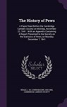 The History of Pews - NEALE,  J. M. 1818-1866 - 9781342057006