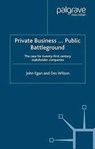 Private Business-Public Battleground - John Egan ; Des Wilson - 9781349425549
