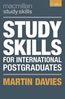 Study Skills for International Postgraduates - Martin (University of Melbourne Davies - 9781352012569