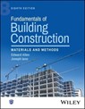 Fundamentals of Building Construction - Edward Allen ; Joseph Iano - 9781394220144