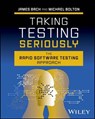 Taking Testing Seriously - James Bach ; Michael Bolton - 9781394253203