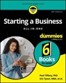 Starting a Business All-in-One For Dummies - Paul Tiffany ; Eric Tyson - 9781394407453