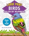 Large Print Color by Numbers Birds: Easy-To-Read - David Woodroffe - 9781398809499